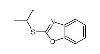 2-propan-2-ylsulfanyl-1,3-benzoxazole结构式