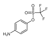 (4-aminophenyl) trifluoromethanesulfonate Structure