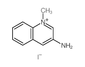 1-Methyl-3-aminoquinolinium iodide结构式