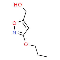 5-Isoxazolemethanol,3-propoxy-(9CI) structure