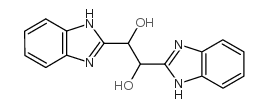 1,2-Ethanediol,1,2-bis(1H-benzimidazol-2-yl)- structure