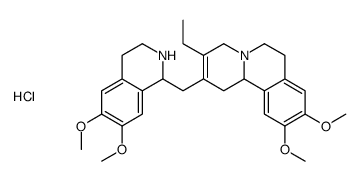 Emetan, 2,3-didehydro-6',7',10,11-tetramethoxy-, monohydrochloride, ()-结构式