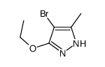 1H-Pyrazole,4-bromo-5-ethoxy-3-methyl-(9CI) Structure