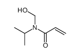 N-(hydroxymethyl)-N-propan-2-ylprop-2-enamide结构式