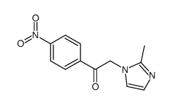 2-(2-methylimidazol-1-yl)-1-(4-nitrophenyl)ethanone结构式
