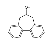 5H-6,7-dihydrodibenzo[a,c]cyclohepten-6-ol Structure