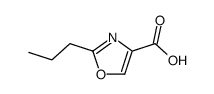 2-Propyl-4-oxazolecarboxylic Acid structure