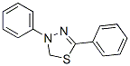 3,5-Diphenyl-2,3-dihydro-1,3,4-thiadiazole结构式