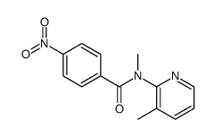 Benzamide, N-methyl-N-(3-methyl-2-pyridinyl)-4-nitro-结构式