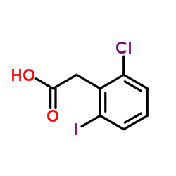 2-(2-chloro-6-iodophenyl)acetic acid structure