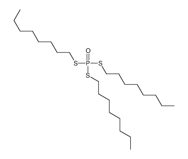 1-bis(octylsulfanyl)phosphorylsulfanyloctane Structure