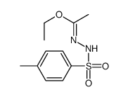 ethyl N-(4-methylphenyl)sulfonylethanehydrazonate结构式
