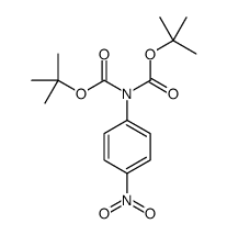 N,N-DI-BOC-4-NITROANILINE结构式