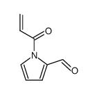 1H-Pyrrole-2-carboxaldehyde, 1-(1-oxo-2-propenyl)- (9CI) Structure
