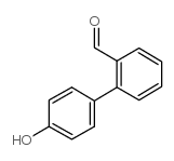 4′-羟基联苯-2-甲醛结构式