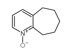 1-oxido-6,7,8,9-tetrahydro-5H-cyclohepta[b]pyridin-1-ium Structure