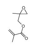 (2-methyloxiran-2-yl)methyl 2-methylprop-2-enoate Structure