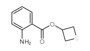 3-Thietanol,2-aminobenzoate(9CI)结构式