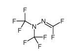 N-(difluoromethylideneamino)-1,1,1-trifluoro-N-(trifluoromethyl)methanamine结构式