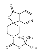 1-氧代-1H-螺[呋喃并[3,4-c]吡啶-3,4-哌啶]-1-羧酸叔丁酯结构式