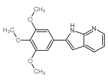 2-(3,4,5-Trimethoxyphenyl)-1H-pyrrolo[2,3-b]pyridine picture