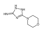 5-吗啉-4-基-4H-[1,2,4]噻唑-3-胺结构式