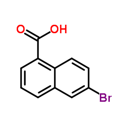 6-Bromo-1-naphthoic acid structure