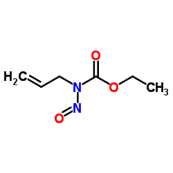 Ethyl allyl(nitroso)carbamate Structure