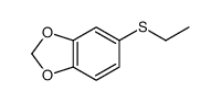 5-(ETHYLTHIO)BENZO[D][1,3]DIOXOLE结构式