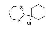 2-(1-chloro-cyclohexyl)-[1,3]dithiane结构式