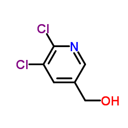 (5,6-Dichloro-3-pyridinyl)methanol Structure