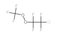 1-chloro-1,1,2,2-tetrafluoro-2-(trifluoromethylperoxy)ethane结构式