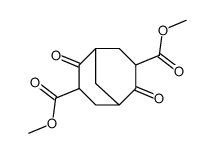 2,6-dioxo-bicyclo[3.3.1]nonane-3,7-dicarboxylic acid dimethyl ester Structure