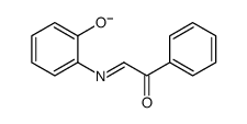 2-(phenacylideneamino)phenolate结构式
