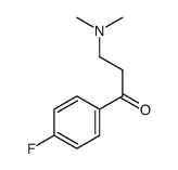 3-(dimethylamino)-1-(4-fluorophenyl)propan-1-one Structure