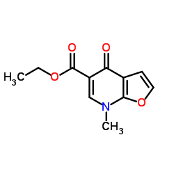 Furo[2,3-b]pyridine-5-carboxylic acid,4,7-dihydro-7-methyl-4-oxo-,ethyl ester结构式