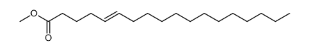 5-octadecenoic acid methyl ester Structure
