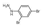 (2,4-dibromo-phenyl)-hydrazine Structure