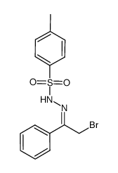 N'-(2-bromo-1-phenylethylidene)-4-methylbenzenesulfonohydrazide Structure