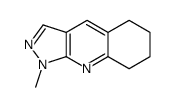 1-methyl-5,6,7,8-tetrahydropyrazolo[3,4-b]quinoline结构式