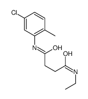 N'-(5-chloro-2-methylphenyl)-N-ethylbutanediamide Structure