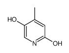 2(1H)-Pyridinone,5-hydroxy-4-methyl-(9CI) Structure