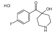 (4-fluorophenyl)-(4-hydroxypiperidin-4-yl)methanone,hydrochloride结构式