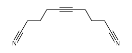 1,8-dicyano-4-octyne结构式