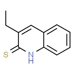 2(1H)-Quinolinethione,3-ethyl-(9CI) picture