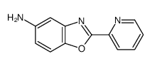 2-PYRIDIN-2-YL-BENZOOXAZOL-5-YLAMINE structure