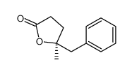 (5S)-5-benzyl-5-methyloxolan-2-one结构式