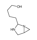 4-(3,5-diazabicyclo[3.1.0]hexan-4-yl)butan-1-ol结构式