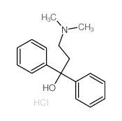 Benzhydrol, α-(2-(dimethylamino)ethyl)-, hydrochloride picture