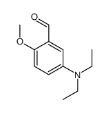 5-(diethylamino)-2-methoxybenzaldehyde Structure